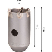 Bosch - Bohrkrone PRO SDS plus-5 Bohrkrone, 2608550074 40 x 50 x 72 mm