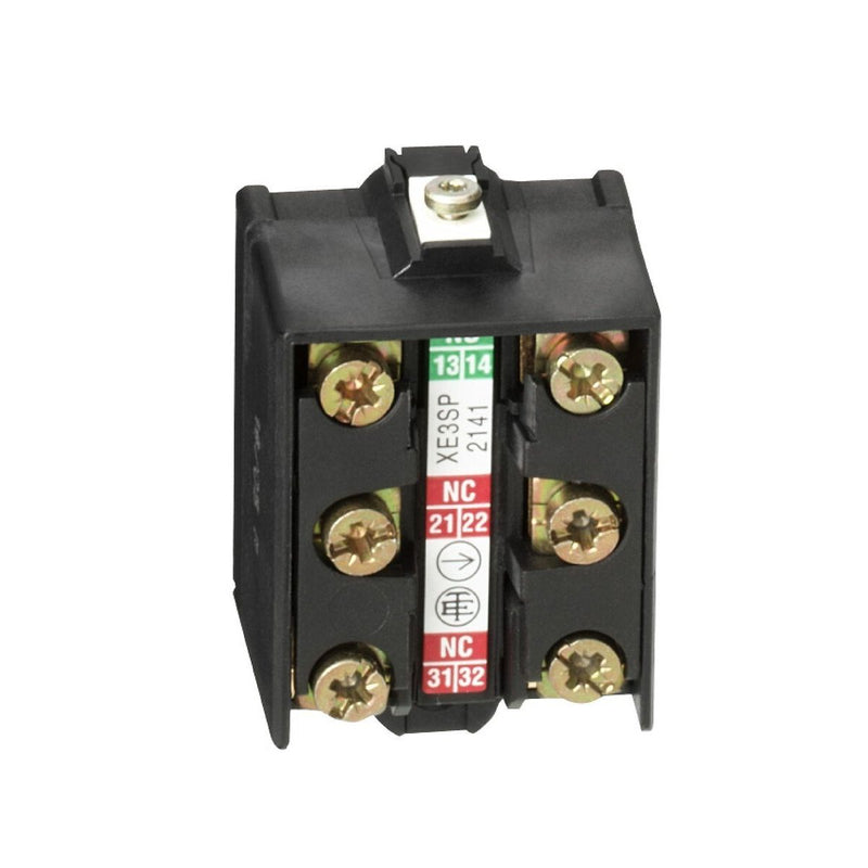 Telemechanique Sensors - Hilfsschalterblock Kontaktelement XE3SP2141 2Ö+1S
