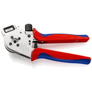 Knipex - Presswerkzeug Kabelschuhe/Verbinder, Aderendhülsen, Schirmanschluss Vierdornpresszange 97 52 65 DG 250mm