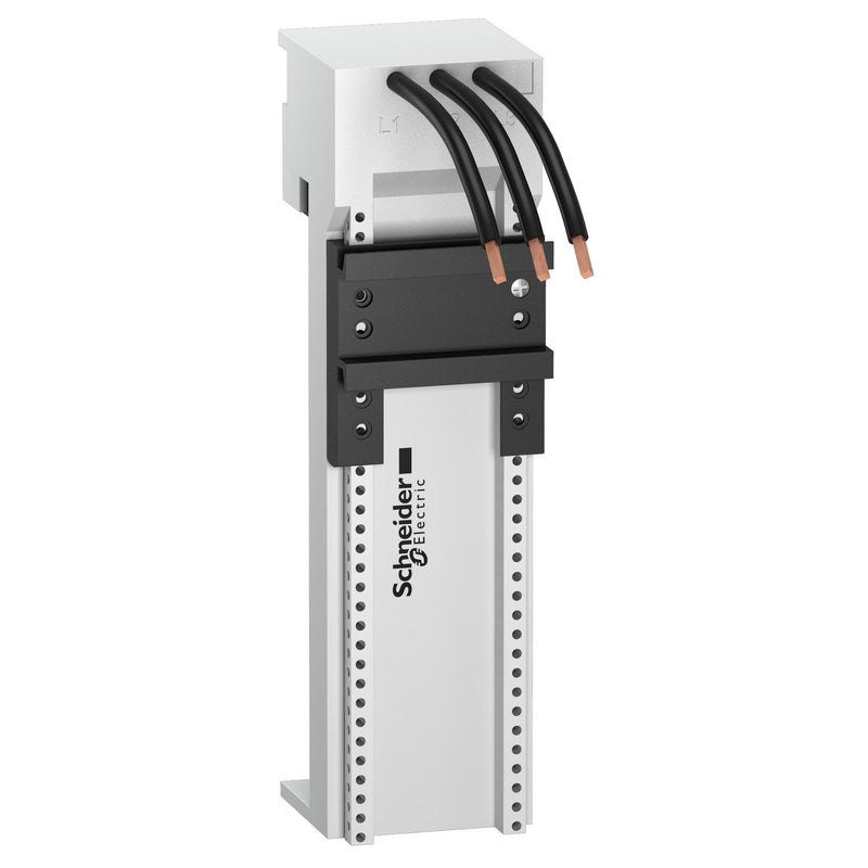 Schneider Electric - Zubehör/Ersatzteile für Sammelschienen Montageplatte LA9Z 1x3P LA9ZA32443 32A 63x200x63mm − 4 Stück