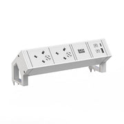 Bachmann - Multi-Tischsteckdose Steckdosenleiste 9.023.230 DESK2 2xUK 45Grd