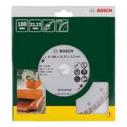 Bosch - Trenn-/Schleifscheibe Diamanttrennscheibe Turbo, 2607019482 Durchmesser: 180 mm