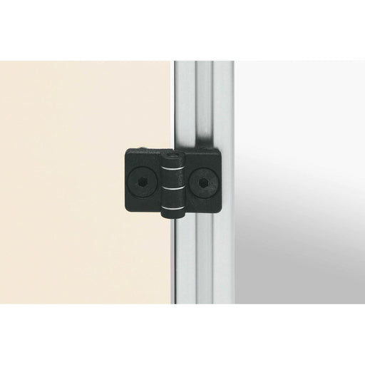 Item - Verbinder für Stiel/Profilschiene Scharnier 0.0.370.18 schwarz, 1N − 1 Stück by Item
