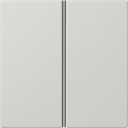 Jung - Abdeckung/Bedienelement für Installationsschalterprogramme Tastensatz 2-fach lgr LS 402 TSA LG komplett