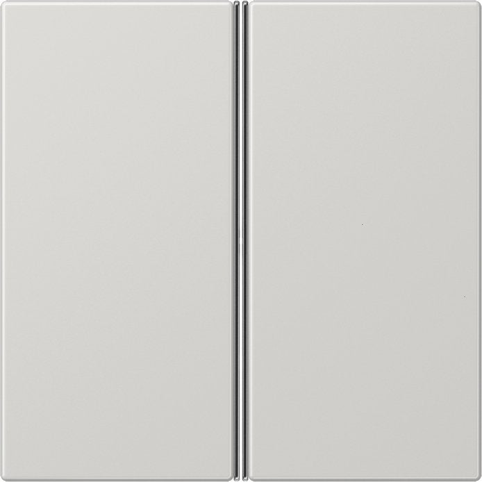 Jung - Abdeckung/Bedienelement für Installationsschalterprogramme Tastensatz 2-fach lgr LS 402 TSA LG komplett