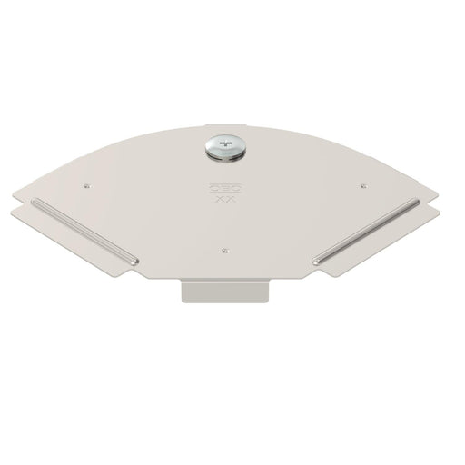 OBO Bettermann - Deckel Bogen für Kabeltragsystem Deckel für 90Grad-Bogen RBD 90 100 A2 B100mm, rostfrei