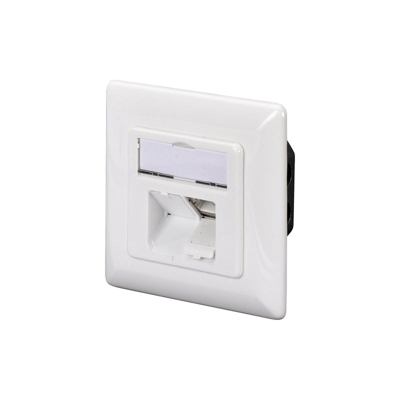 DIGITUS - Kommunikationsanschlussdose Kupfer Datendose 2f. Kat.6 DN-9005-N rws, UP, hz