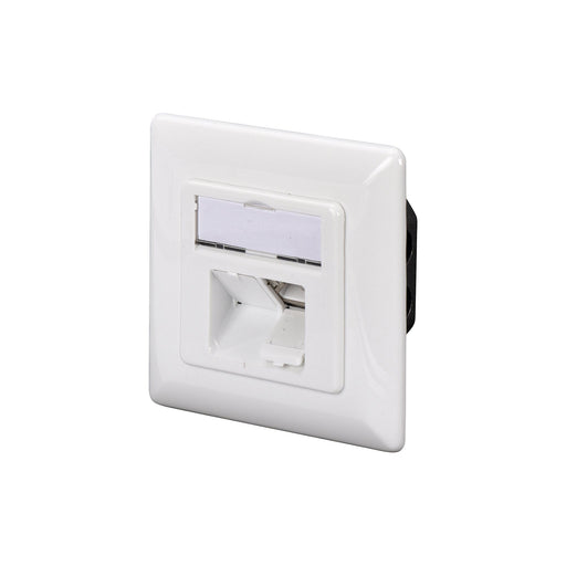DIGITUS - Kommunikationsanschlussdose Kupfer Datendose 2f. Kat.6 DN-9005-N rws, UP, hz