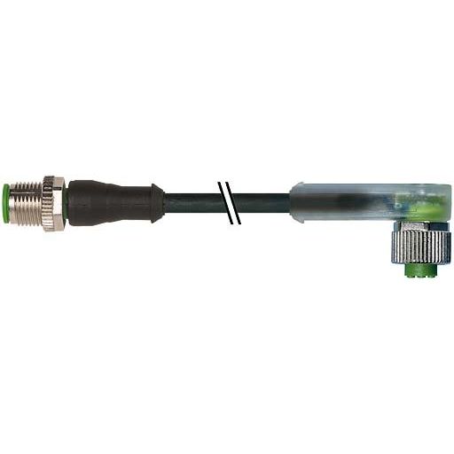 Murrelektronik - Konfektioniertes Sensor-Aktor-Kabel M12 Stecker gerade 7000-40361-6350060 auf M12 Buchse gew