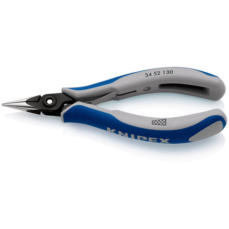 Knipex - Spezialwerkzeug für Kommunikationstechnik Präz.-Elektron.-Greifzange 34 52 130 130mm