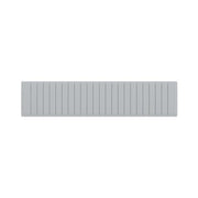 ABB Stotz S&J - Zubehör/Ersatzteile für Installationsschalterprogramme Blindplatte SZ-BP12G 46x220mm,grau