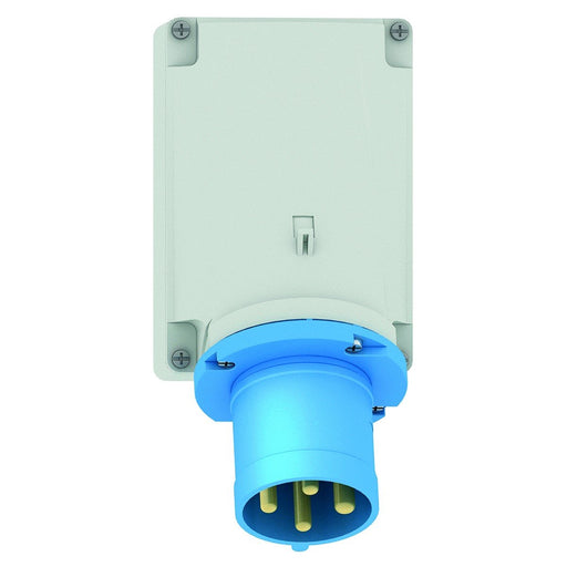 Bals Elektrotech - CEE-Gerätestecker (IEC 60309) Wand-Gerätestecker 63A 4p 24337 230V 9h IP44