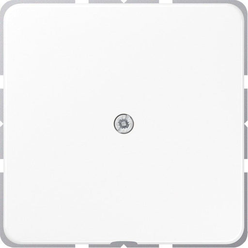 Jung - Einsatz/Abdeckung für Kommunikationstechnik Leitungsauslass aws CD 590 A WW mit Zugentlastung