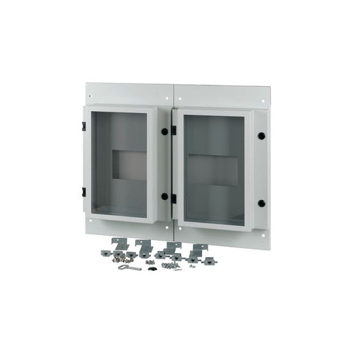 Eaton - Frontplatte (Schaltschrank) Frontplatte 2xNZM4 XM2N44F08C-55-XMV Festeinbau grau