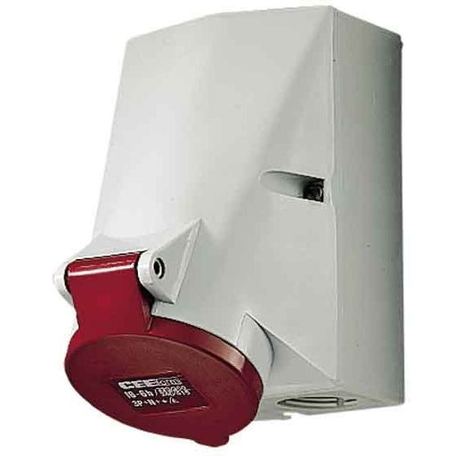 Mennekes - CEE-Steckdose (IEC 60309) CEE-Wandsteckdose 1557 32A,5P,6H,400V