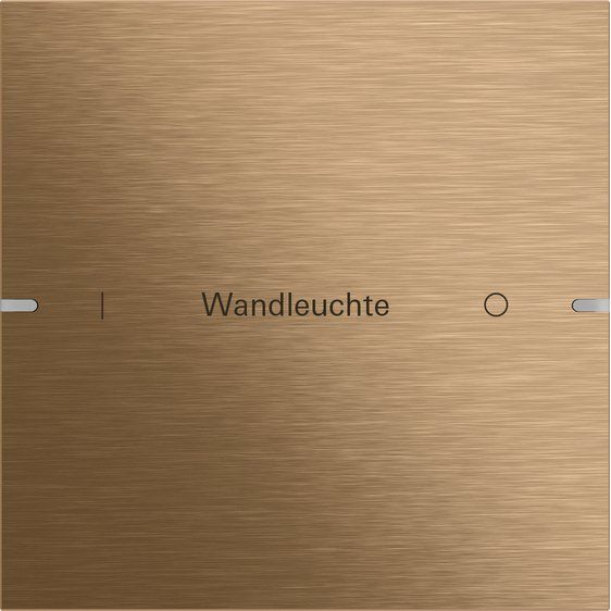 Gira - Bussystem-Tastwippe Wippenset 1-fach 503138 Tastsens TS4 Bronze