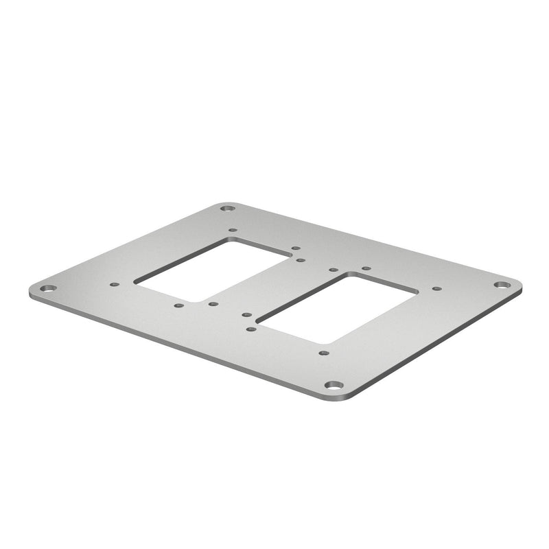 OBO Bettermann - Sockel für Installationssäule Bodenplatte ISSBP140100WA 200x160x3mm