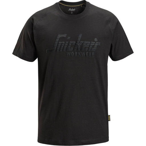 Snickers Workwear - T-Shirt Logo T-Shirt 25900400003 XS,schwarz