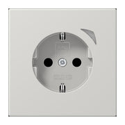 Jung - Steckdose SCHUKO Steckdose 16 A 250V BT LS 1521 S LG m. Berührungsschutz