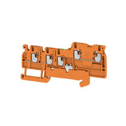 Weidmüller - Initiator/Aktor-Reihenklemme Klemme AIO22 1.5 SI-PE OR PUSH IN, 1.5 mm² − 100 Stück