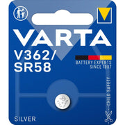 Varta Cons.Varta - Batterie Electronics V 362 Bli.1 1,55V/21mAh/Silber − 10 Stück