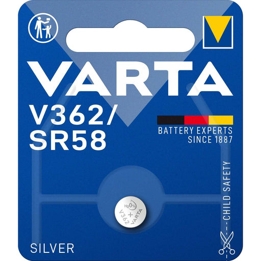 Varta Cons.Varta - Batterie Electronics V 362 Bli.1 1,55V/21mAh/Silber − 10 Stück