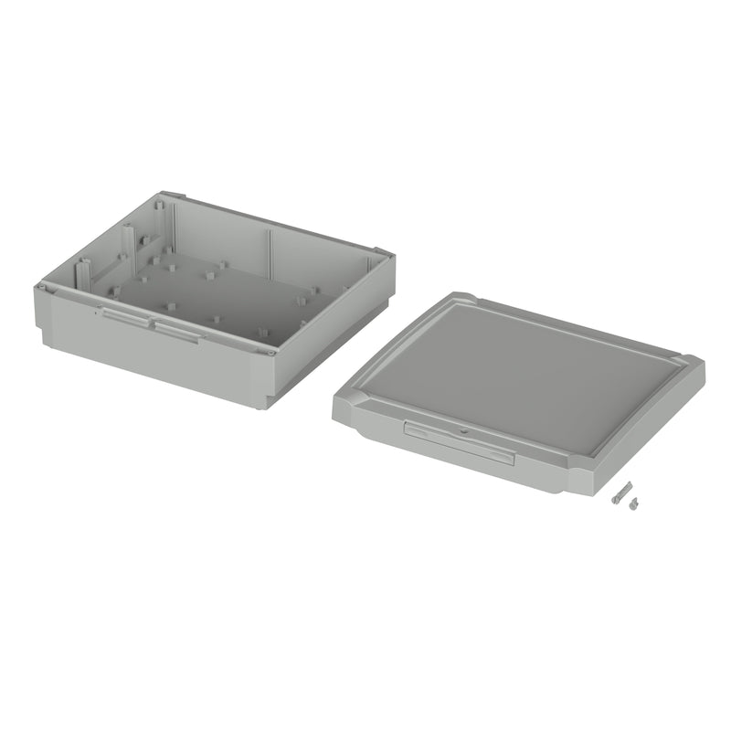 Bopla - Komponente für den Ausbau (Schaltschrank) Gehäuseoberteil BCD 310 SET 14-7035 flach IP65