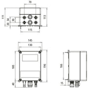 DEHN - Photovoltaik-DC-Stringbox Generatoranschlusskasten DCU2YPV1212001M1SMC4 für PV-Anlagen