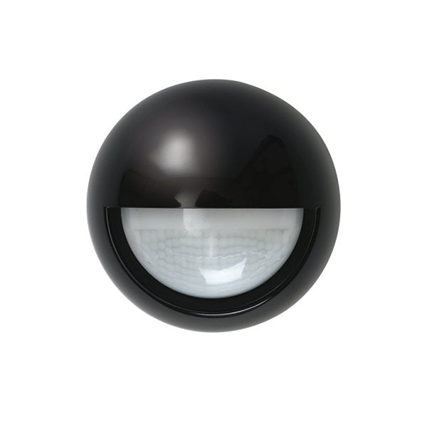 ESYLUX - Bewegungsmelder/Präsenzmelder komplett Wand-Bewegungsmelder MD-W 200i schwarz 200° <12m fernbedien
