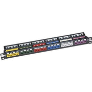 Panduit - Patchpanel Kupfer Patch-Panel CP24WSLGY