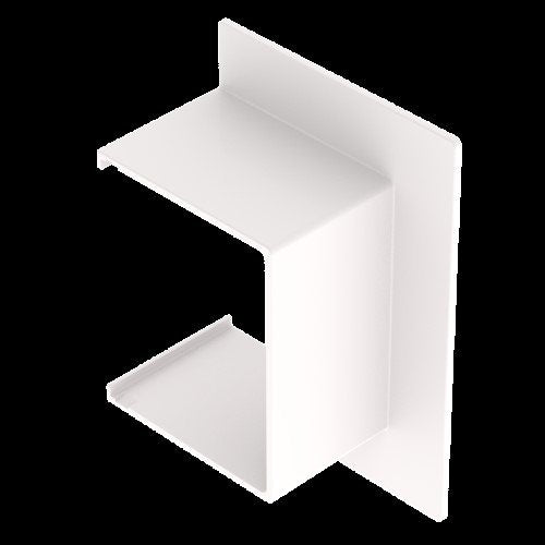 Unex - Wandanschlussblende für Geräteeinbaukanal Durchführung gerade 31622-02 60x75 aus U24X − 4 Stück by Unex
