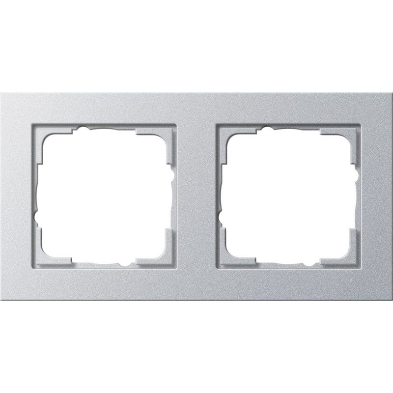 Gira - Abdeckrahmen 2f.alu 021225 E2