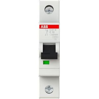 ABB Stotz S&J - Leitungsschutzschalter Sicherungsautomat S201M-C10 10kA 10A C 1p