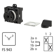 Eaton - Lastschalter Umschalter T3 32A T3-1-34/XZ Zwischenbau