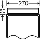 Hensel - Einführungsflansch für Kleingehäuse/Schaltschrank Anbauflansch FP FM 240