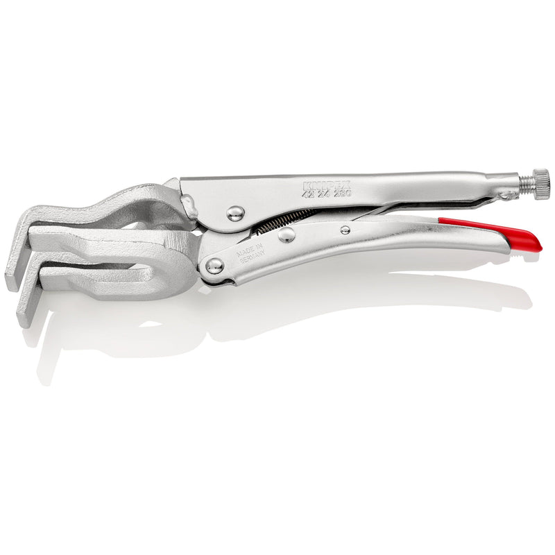 Knipex - Gripzange Schweiß-Gripzange 42 24 280 vernickelt, 280mm
