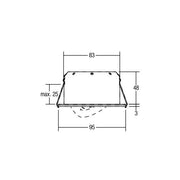 Brumberg Leuchten - Downlight/Strahler/Flutlicht LED-Einbaustrahler 230V 38277173 3000K