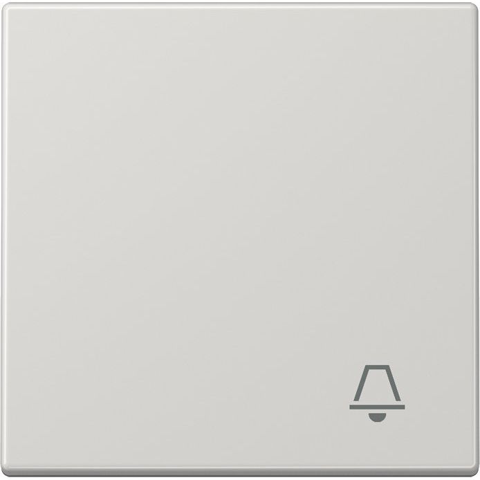 Jung - Abdeckung/Bedienelement für Installationsschalterprogramme Wippe Symbol KLINGEL lgr LS 990 K LG für Taster