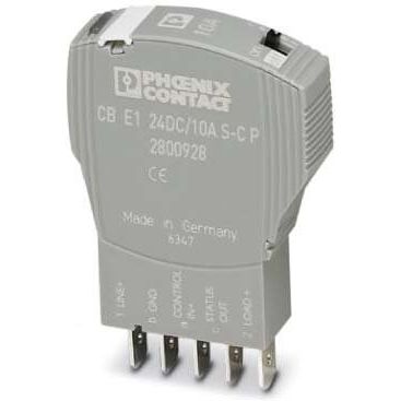 Phoenix Contact - Geräteschutzschalter Geräteschutzschalter CB E1 24DC/10A S-C P 1-polig − 1 Stück by Phoenix Contact
