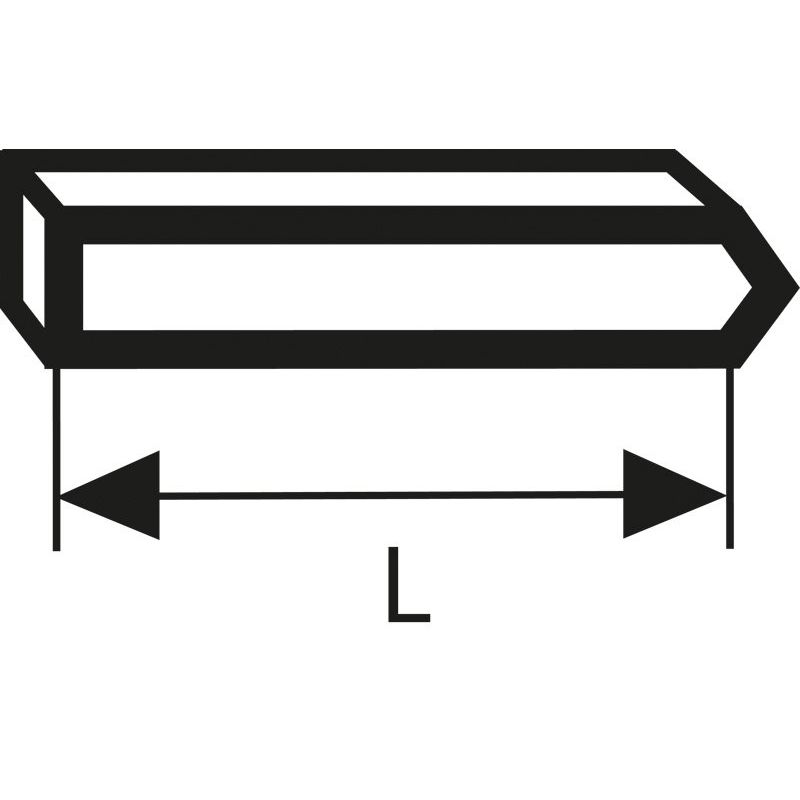 Bosch - Nagel für Nagelgerät Stift Typ 40, 19 1609200382 mm, 1000er-Pack