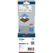 Bosch - Schleifpapier/Schleifvlies PRO X440 Schleifband, 75 x 2608606049 480 mm, G220, 3-tlg
