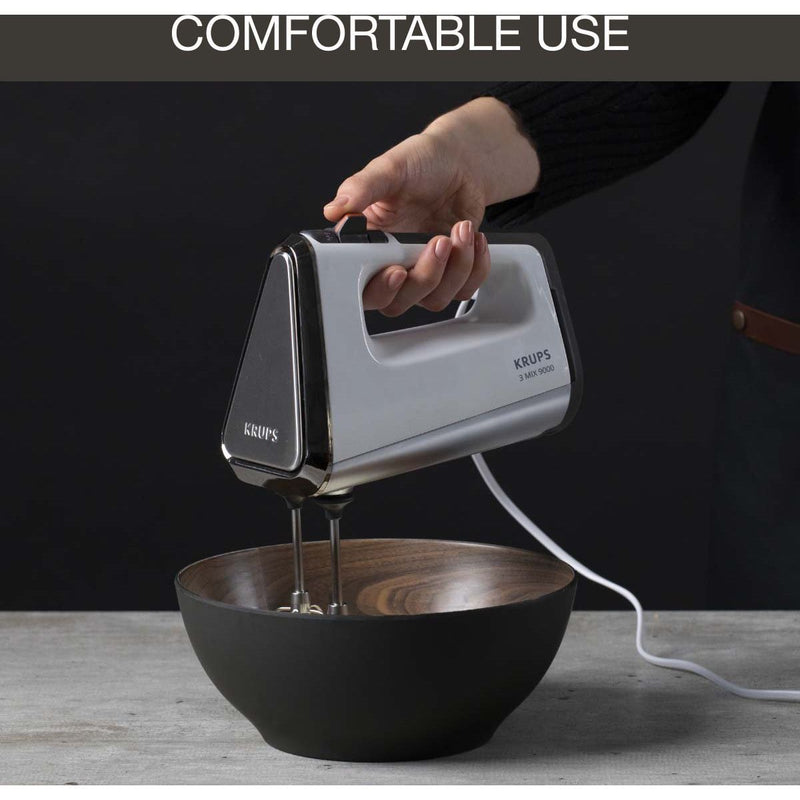Krups - Rühr-/Mixgerät Handmixer m.Mixstab GN9121 ws/si 3Mix 9000  − 1 Stück