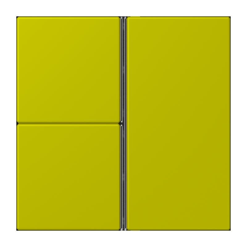 Jung - Abdeckung/Bedienelement für Installationsschalterprogramme Tastensatz 3fach LC 403 TSA 249 vert olive vif