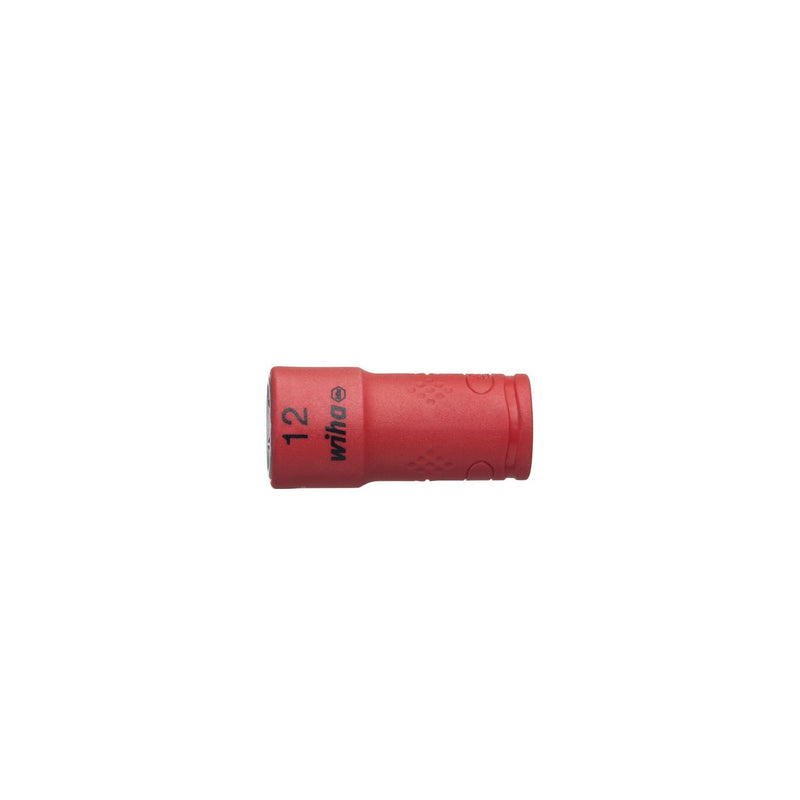 Wiha - Steckschlüssel Steckschlüsseleinsatz 246232 12mm x1/4" Aussen-6K