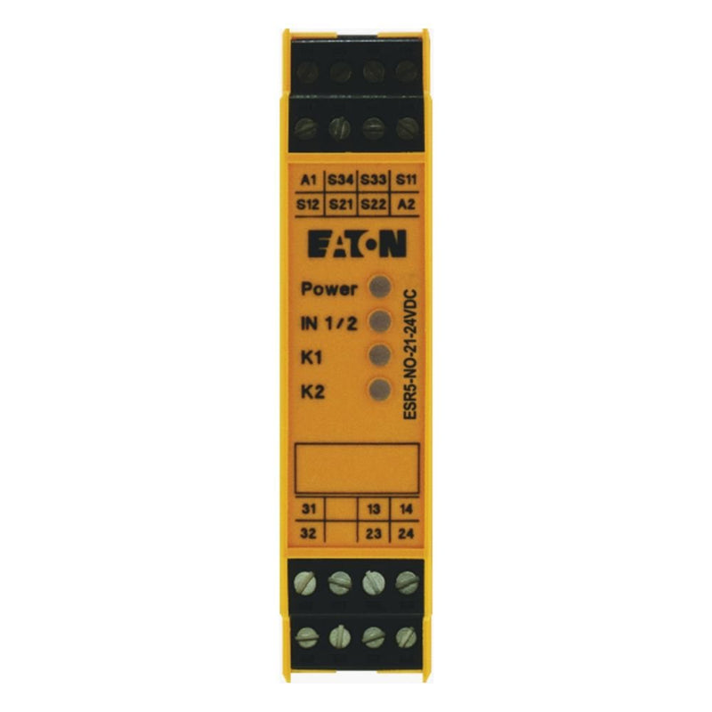 Eaton - Gerät zur Überwachung von sicherheitsgerichteten Stromkreisen Sicherheitsrelais ESR5-NO-21-24VDC NOT-AUS 24V DC
