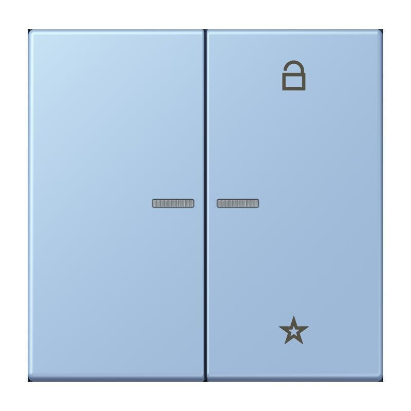 Jung - Bedienelement intelligent eNet Taster Universal 1f. FM LC 1701 207