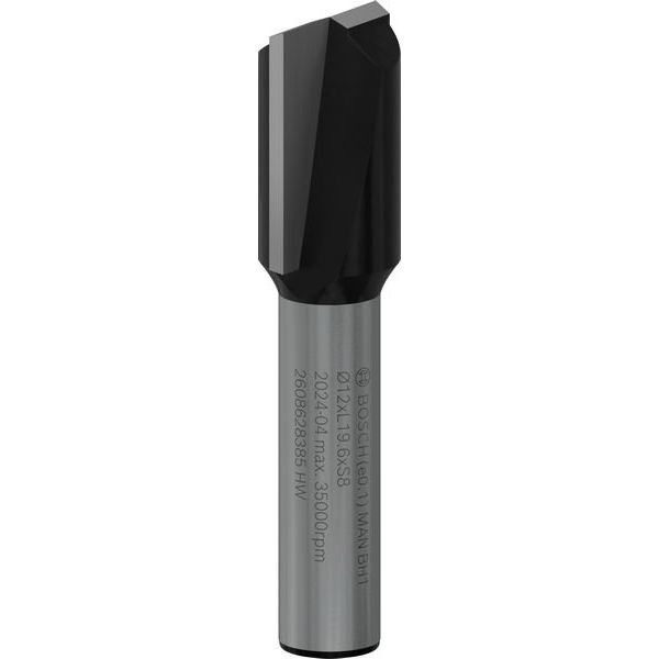 Bosch - Fräser PRO Nutfräser, 2608628385 zweischneidig 12 x L