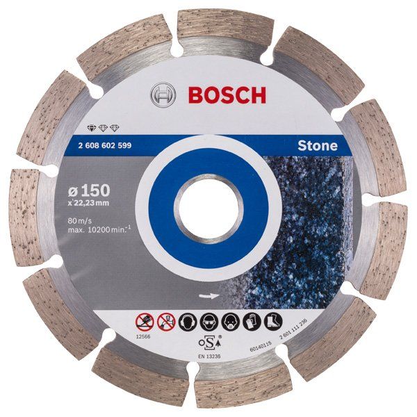 Bosch - Trenn-/Schleifscheibe Diamanttrennscheibe 2608602599 Standard for Stone