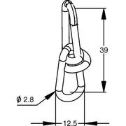 Niedax - Kette Knotenkette KCH 30 − 30 Meter