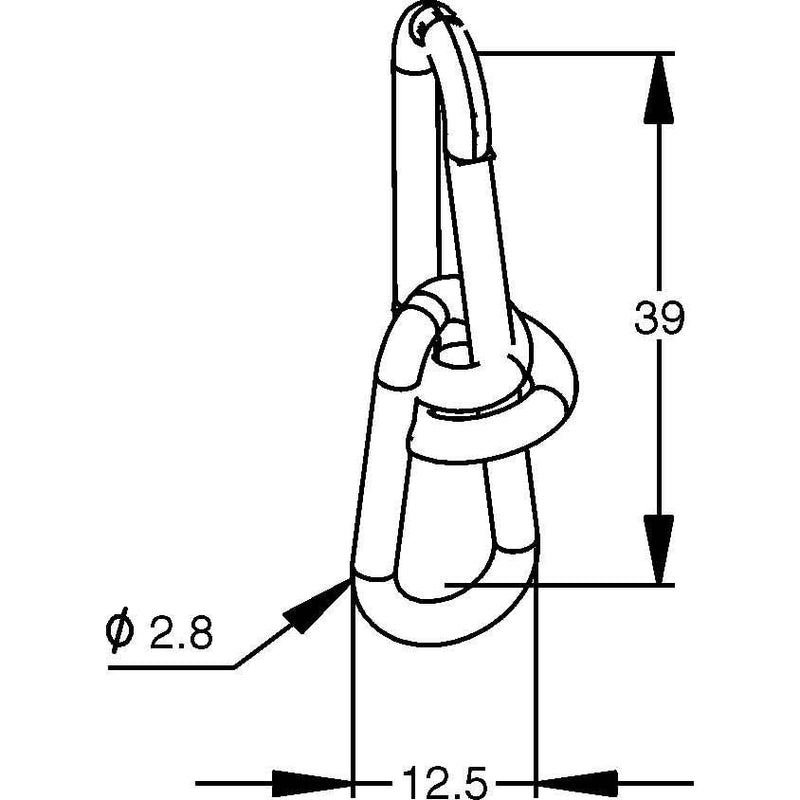 Niedax - Kette Knotenkette KCH 30 − 30 Meter